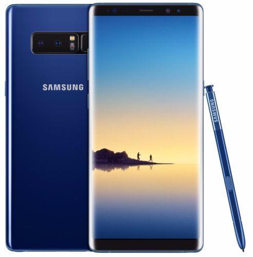 Samsung Galaxy Note 8 SM-N950F/DS 64GB (FACTORY UNLOCKED) Black Gold Gray Pink Blue