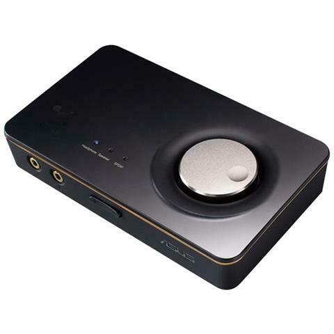 ASUS XONAR U7 MKII USB SOUND CARD 24 BIT 110 DB 0.0006% 10 – 46000 HZ 114 DB USB