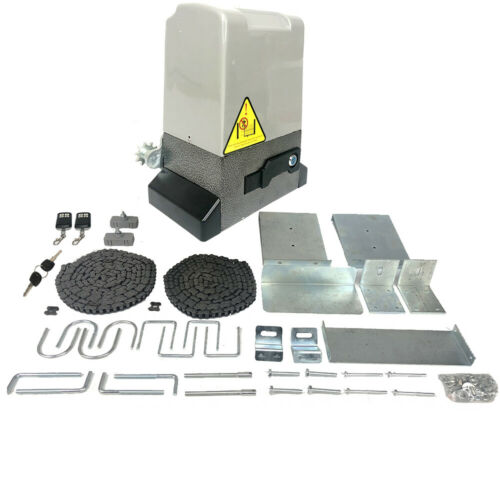 Automatic Sliding Slide Gate Opener Hardware Driveway 3500LBS Door Operator Kit