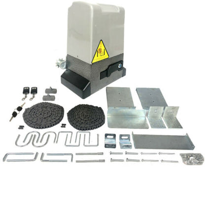 Automatic Sliding Slide Gate Opener Hardware Driveway 3500LBS Door Operator Kit