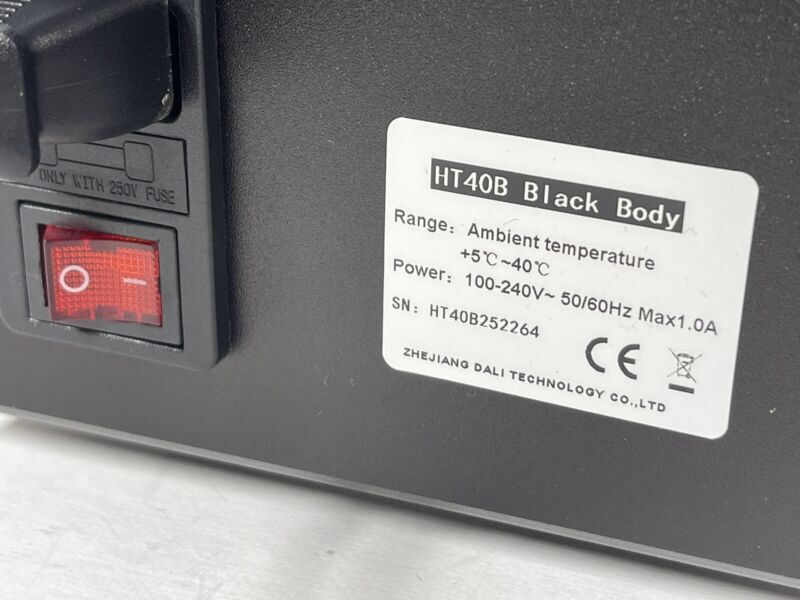 NEW IR CALIBRATION BLACKBODY for INFRARED TEMPERATURE THERMAL IMAGERS