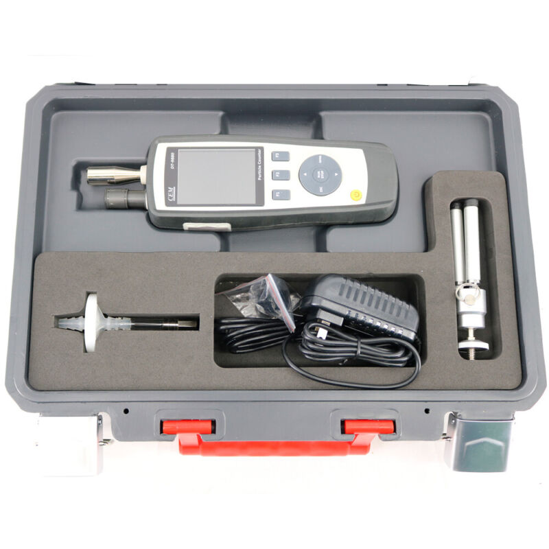 DT-9880 with 2.8 inch TFT Color 3 in 1 Particle Counter Temperature Measure