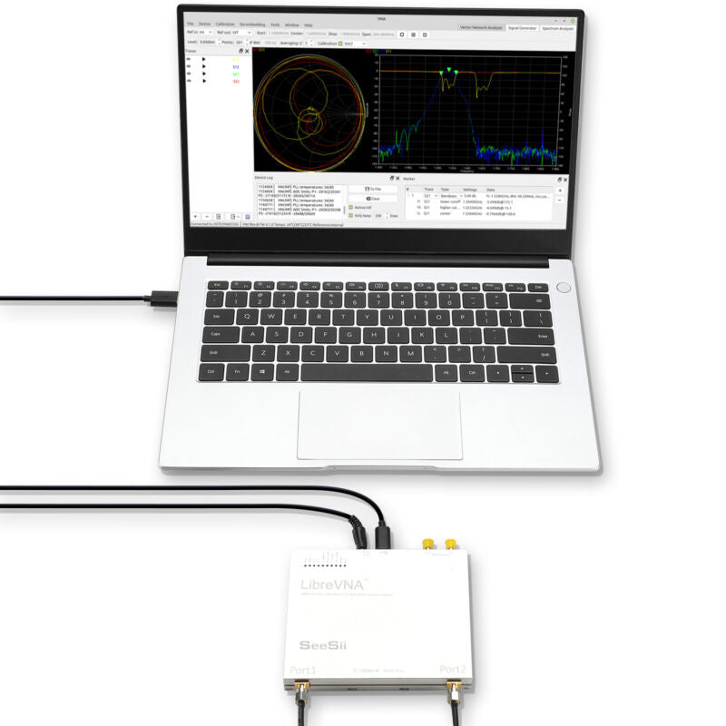 NanoVNA Antenna Analyzer USB Based Full 2-Port 100kHz-6GHz Vector Network Analyz