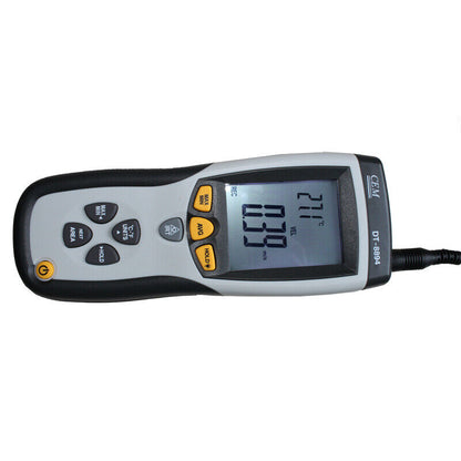 CEM DT-8894 CFM/CMM Thermo-Anemometer with Built-in Non-contact IR Thermomete