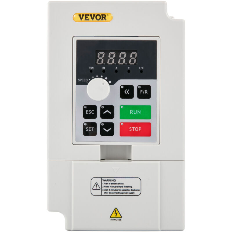 VEVOR 3KW VFD RS485 220V Variable Frequency Drive 4HP Inverter Converter 1000 Hz