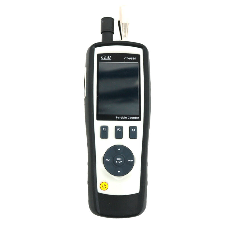 DT-9880 with 2.8 inch TFT Color 3 in 1 Particle Counter Temperature Measure
