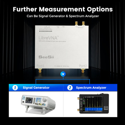 NanoVNA Antenna Analyzer USB Based Full 2-Port 100kHz-6GHz Vector Network Analyz