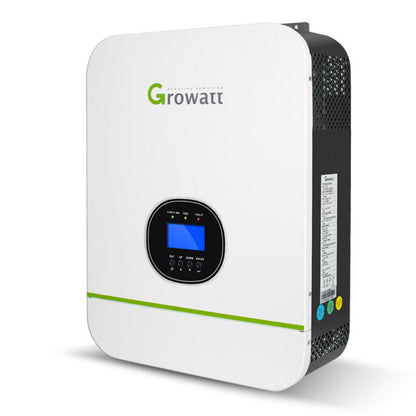 Growatt 24V 3KW Split Phase Solar Inverter 80A MPPT Solar Charge Controller