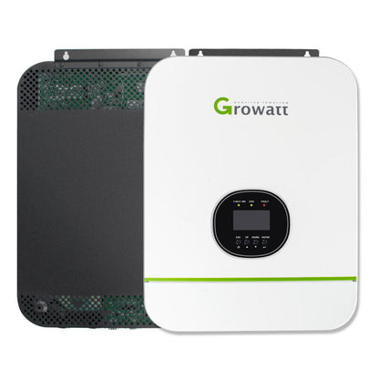 Growatt 24V 3KW Split Phase Solar Inverter 80A MPPT Solar Charge Controller