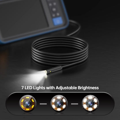 4.5" Dual Lens HD Boroscopio Inspeccion Camara Industrial Endoscope 1080P 50pies cable