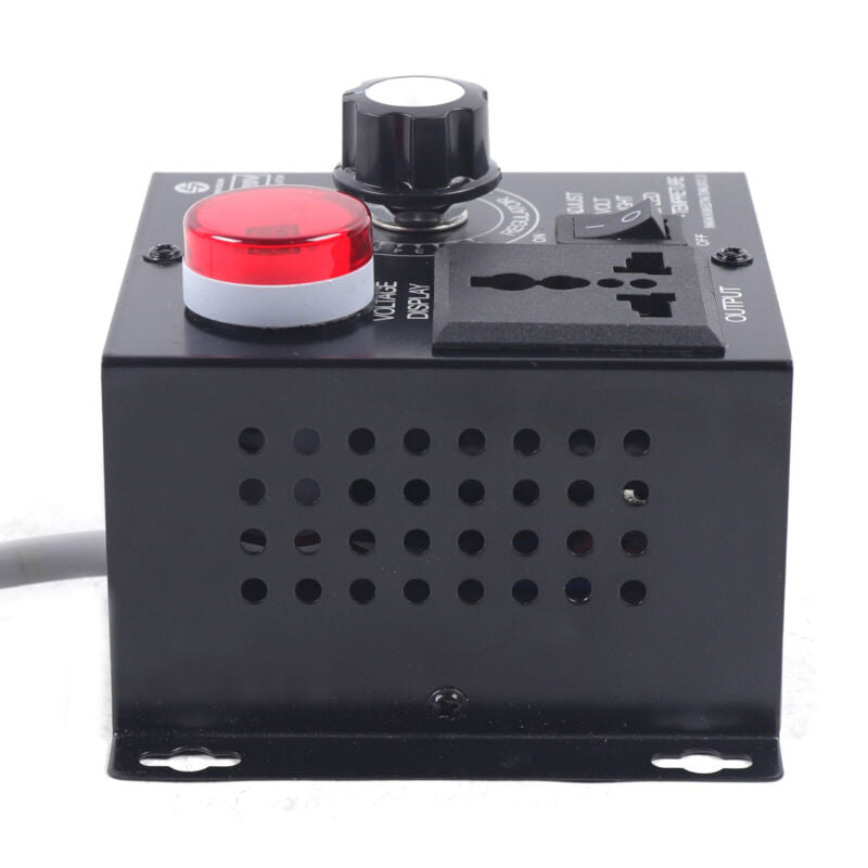 Variable Voltage Regulator Voltage Stabilizer 4000W 18A 0-220V Adjustable