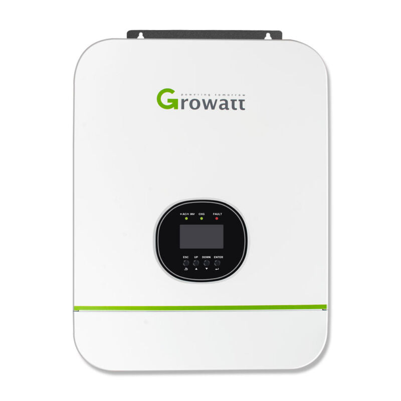 Growatt 24V 3KW Split Phase Solar Inverter 80A MPPT Solar Charge Controller