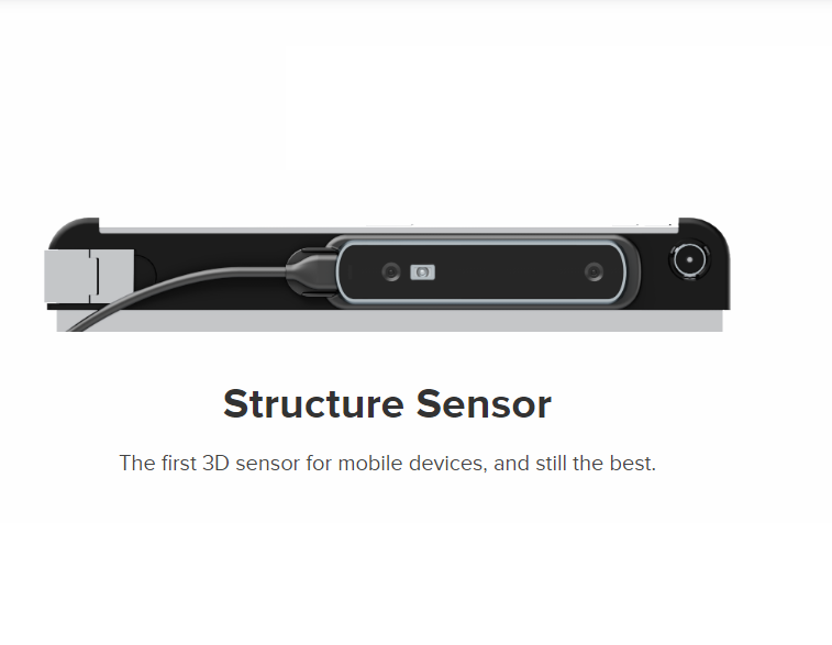 Structure Sensor Scanner Structure Sensor Pro Escaner 3D Structure SDK by Occipital – Marketify.mx