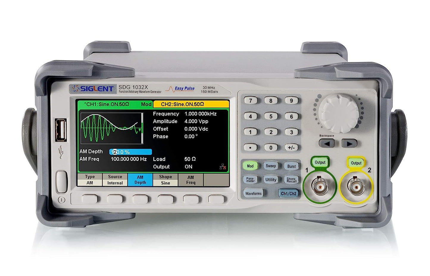 Generador arbitrario de formas de onda Siglent Technologies , 1