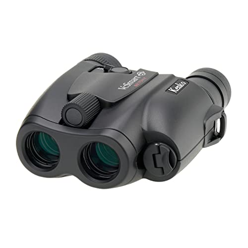 Kenko Binocular de estabilización de imagen VC Smart Compact Black 8 x 21, revestimiento completamente múltiple, revestimiento repelente al agua y aceite, para conciertos, al aire libre, observación de aves y observación de estrellas 351916