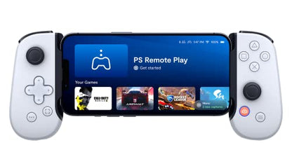 BACKBONE One Mobile Gaming Controller for iPhone [PlayStation Edition] - Enhance Your Gaming Experience on iPhone - Play Xbox, PlayStation, Call of Duty, Roblox, Minecraft, Genshin Impact & More