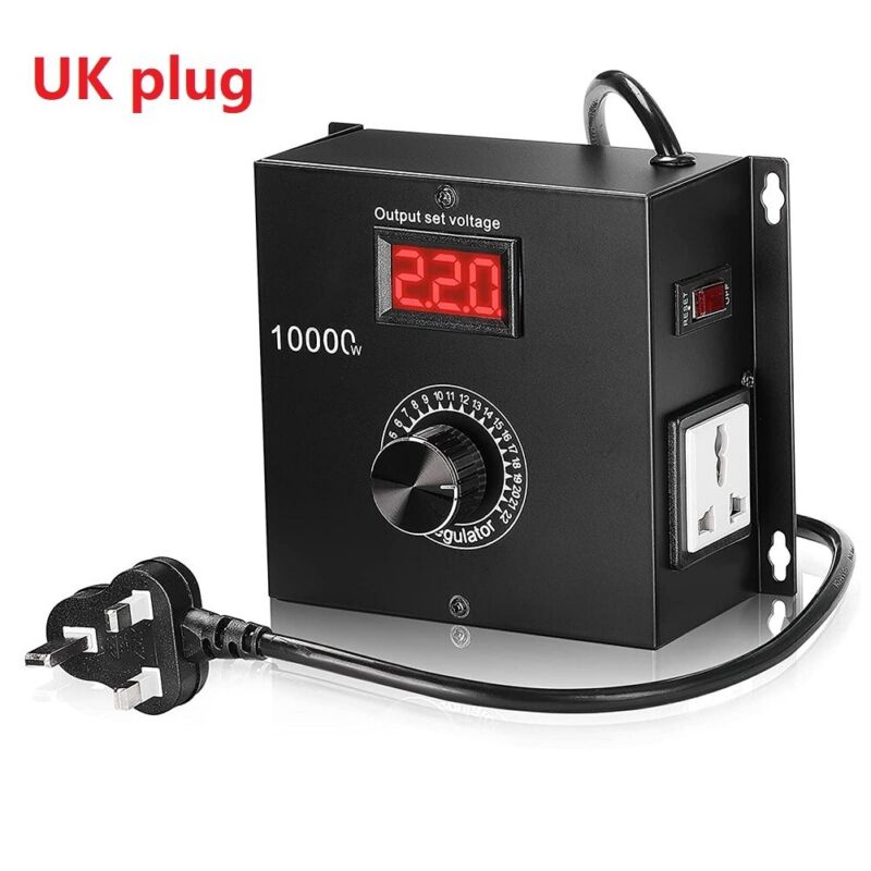 Electronic Temperature-10000W Voltage Regulator SCR Motor FAN Speed Controller