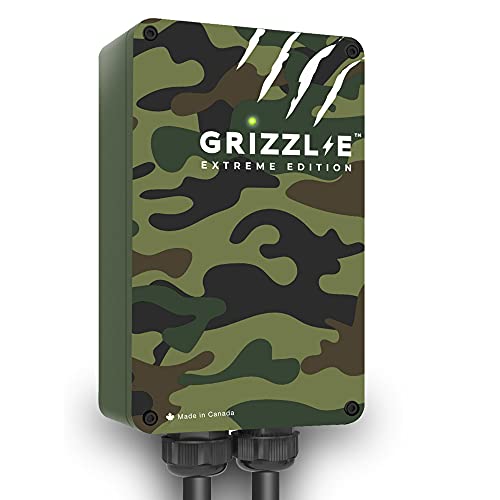 Grizzl-E Cargador VE Nivel 2, 16/24/32/40a Cable Premium de 24 pies, Estación de Carga de automóvil para Interior/Exterior (Extreme 14-24-PB)
