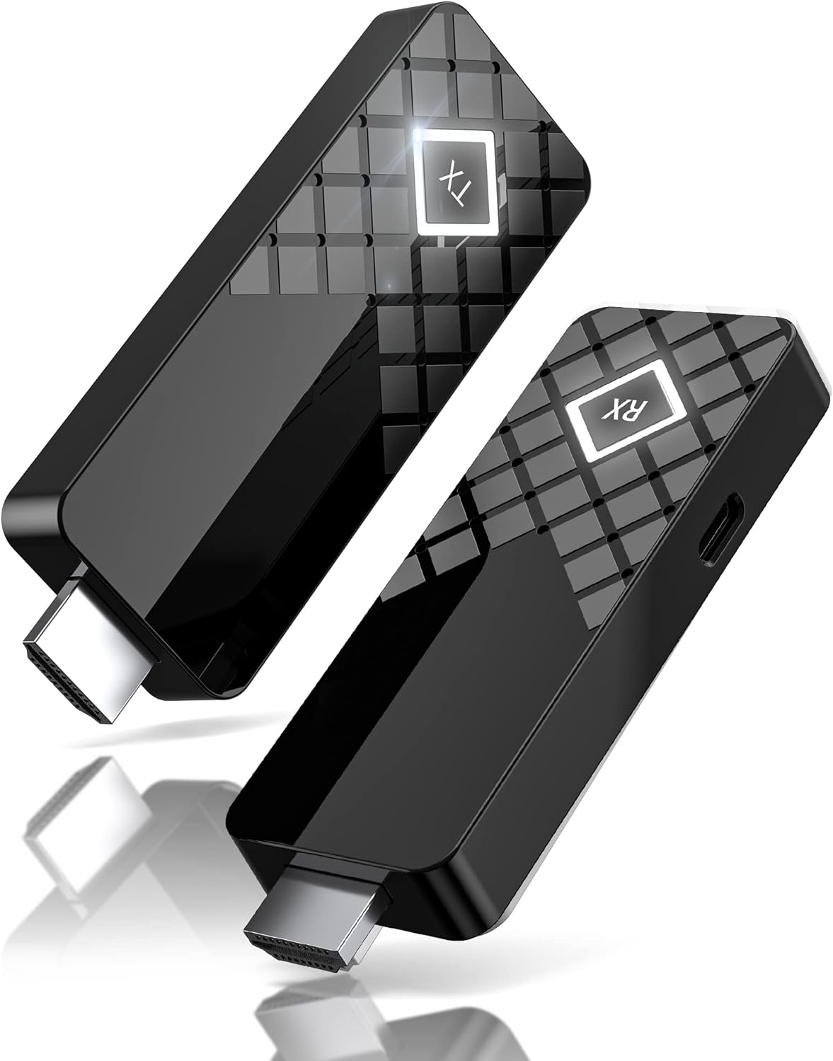 MpioLife HDMI inalámbrico, Transmisor y Receptor HDMI inalámbrico Transmisor de Video inalámbrico HDMI portátil 5G/2.4G y Receptor para transmisión de Video Desde Laptop/PC a TV/proyector/Monitor